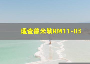 理查德米勒RM11-03