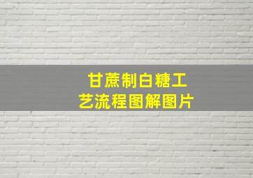 甘蔗制白糖工艺流程图解图片