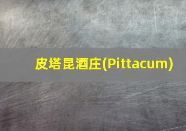 皮塔昆酒庄(Pittacum)