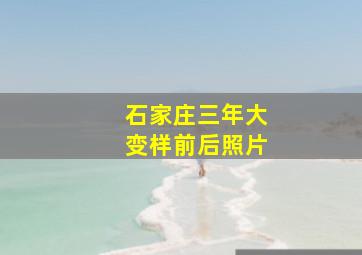 石家庄三年大变样前后照片