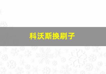 科沃斯换刷子