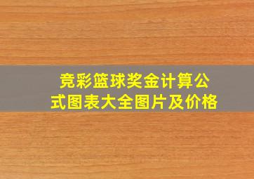 竞彩篮球奖金计算公式图表大全图片及价格