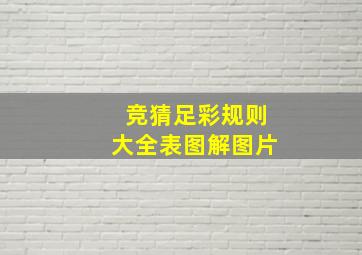 竞猜足彩规则大全表图解图片