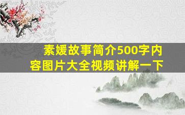 素媛故事简介500字内容图片大全视频讲解一下