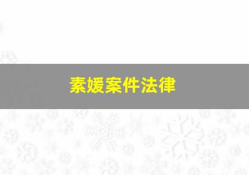 素媛案件法律