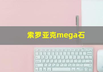 索罗亚克mega石