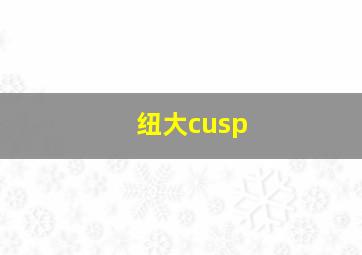 纽大cusp