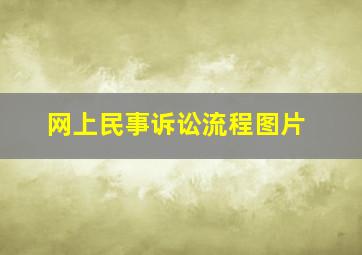 网上民事诉讼流程图片