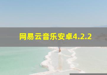 网易云音乐安卓4.2.2