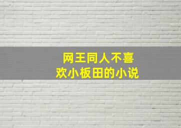 网王同人不喜欢小板田的小说