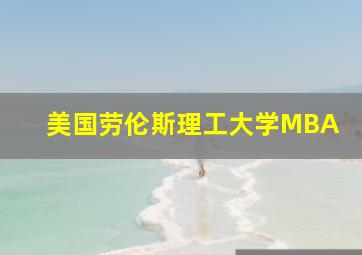 美国劳伦斯理工大学MBA