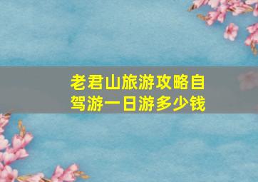 老君山旅游攻略自驾游一日游多少钱