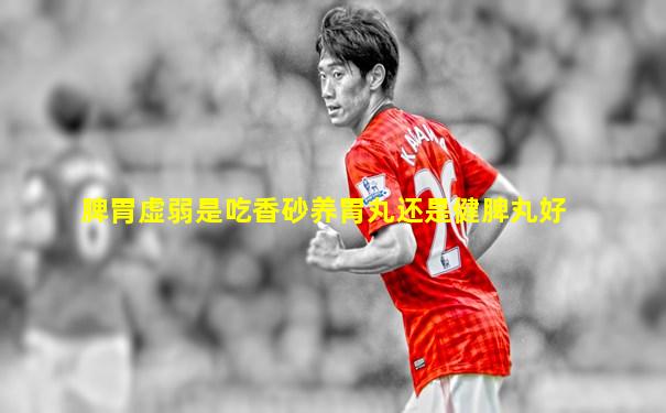 脾胃虚弱是吃香砂养胃丸还是健脾丸好
