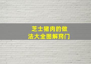 芝士猪肉的做法大全图解窍门