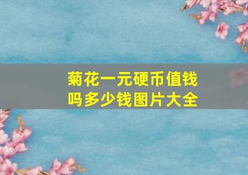 菊花一元硬币值钱吗多少钱图片大全