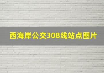 西海岸公交308线站点图片