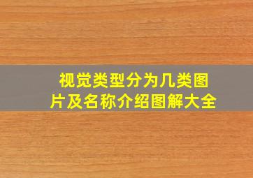 视觉类型分为几类图片及名称介绍图解大全