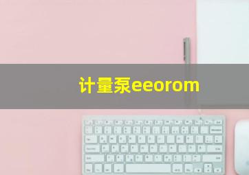 计量泵eeorom