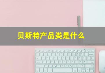 贝斯特产品类是什么