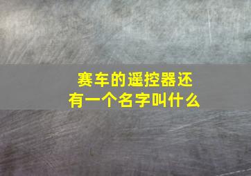 赛车的遥控器还有一个名字叫什么