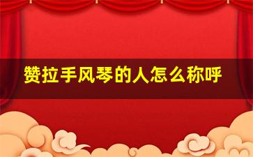 赞拉手风琴的人怎么称呼