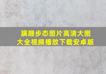 蹒跚步态图片高清大图大全视频播放下载安卓版