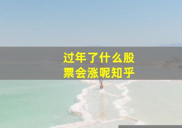 过年了什么股票会涨呢知乎