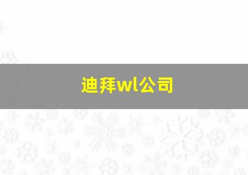 迪拜wl公司