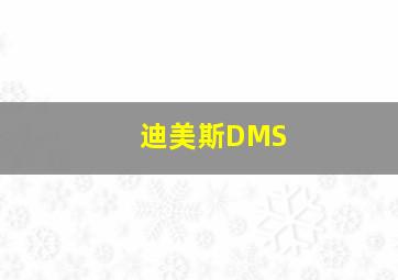 迪美斯DMS