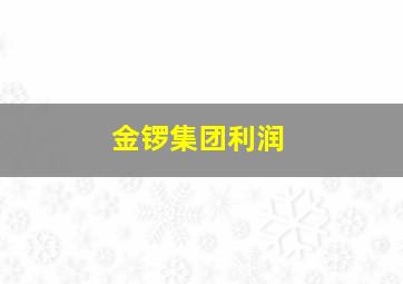 金锣集团利润