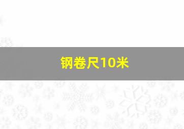 钢卷尺10米