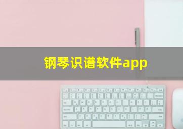 钢琴识谱软件app