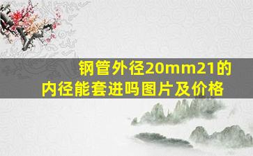 钢管外径20mm21的内径能套进吗图片及价格