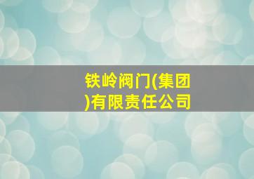 铁岭阀门(集团)有限责任公司