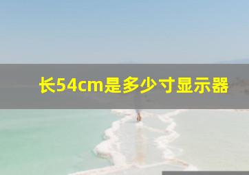 长54cm是多少寸显示器