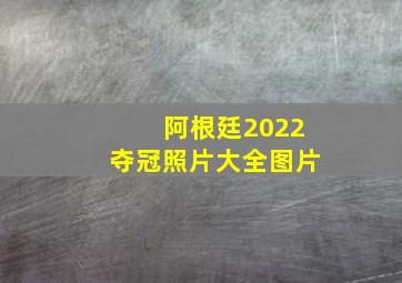 阿根廷2022夺冠照片大全图片