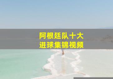 阿根廷队十大进球集锦视频