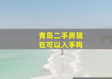 青岛二手房现在可以入手吗