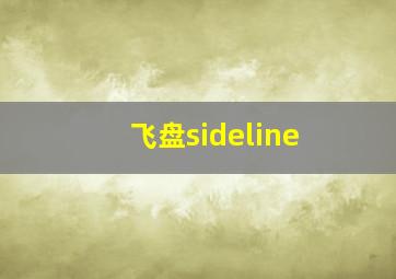 飞盘sideline