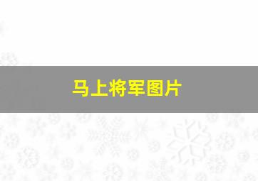 马上将军图片