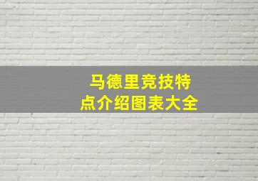 马德里竞技特点介绍图表大全