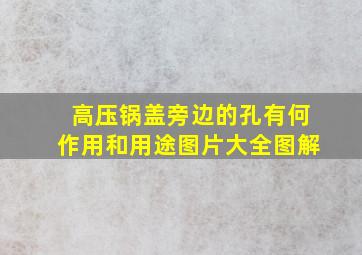 高压锅盖旁边的孔有何作用和用途图片大全图解