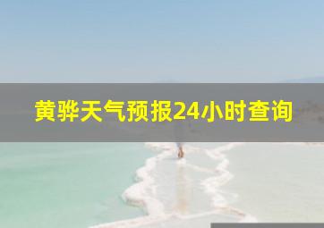 黄骅天气预报24小时查询