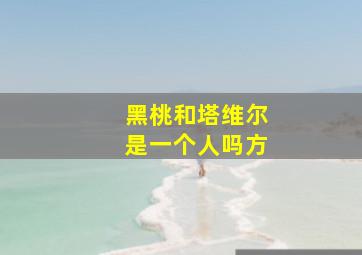 黑桃和塔维尔是一个人吗方