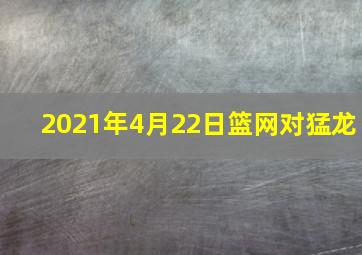 2021年4月22日篮网对猛龙