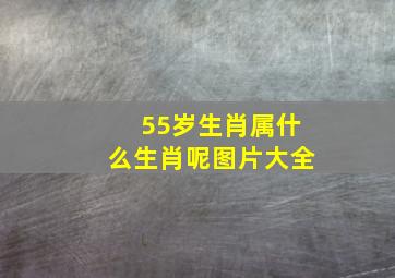 55岁生肖属什么生肖呢图片大全