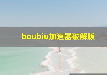 boubiu加速器破解版