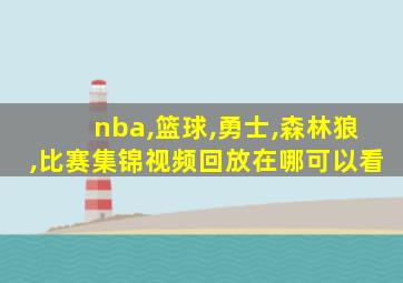 nba,篮球,勇士,森林狼,比赛集锦视频回放在哪可以看