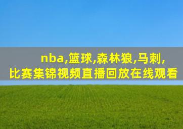 nba,篮球,森林狼,马刺,比赛集锦视频直播回放在线观看