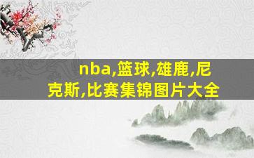 nba,篮球,雄鹿,尼克斯,比赛集锦图片大全